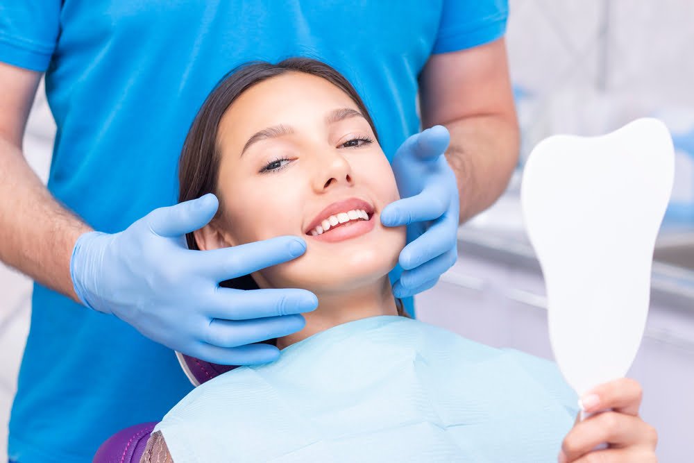 Woman with straight teeth - Teeth Straightening in Georgetown, TX